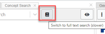 TopBraid EDG Switch to Full Text Search Option