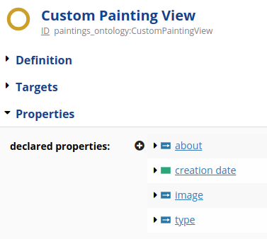 TopBraid EDG Custom Painting View Properties Section